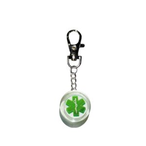 Waldo NFC Medical Safety Keychain
